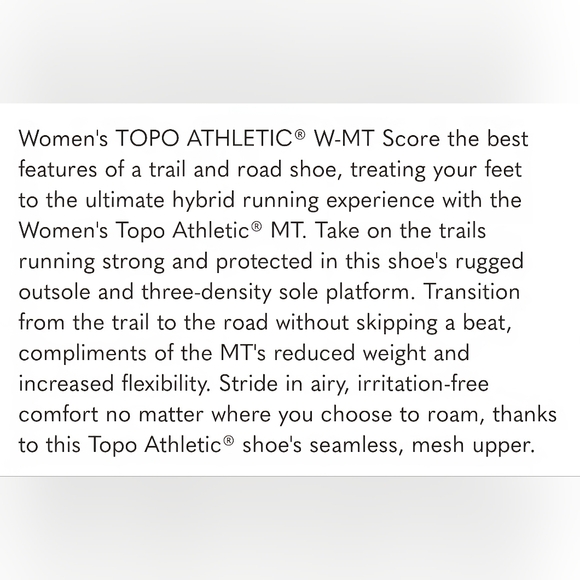 Topo Athletic Tennis Shoe - Picture 7 of 8